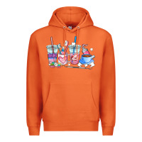 Carrot dentist coffee cups Premium Hoodie - AdoDesignShop