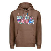 Chestnut dentist coffee cups Premium Hoodie - AdoDesignShop