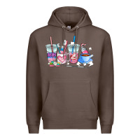 Coffee dentist coffee cups Premium Hoodie - AdoDesignShop