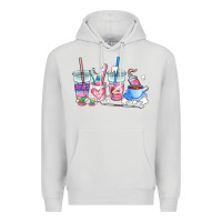 Dove Grey dentist coffee cups Premium Hoodie - AdoDesignShop