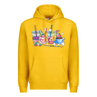 Lemon dentist coffee cups Premium Hoodie - AdoDesignShop