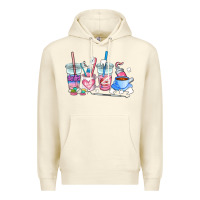 Sandshell dentist coffee cups Premium Hoodie - AdoDesignShop