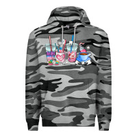 Slate Camo dentist coffee cups Premium Hoodie - AdoDesignShop