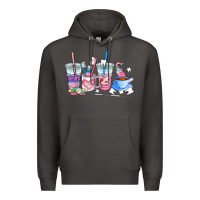 Smoke dentist coffee cups Premium Hoodie - AdoDesignShop