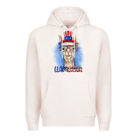 Pale Pink llamerica Premium Hoodie - RanaPortraitStore