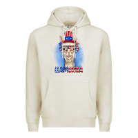 Oatmeal Heather llamerica Premium Hoodie - RanaPortraitStore