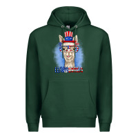 Sports Green llamerica Premium Hoodie - RanaPortraitStore