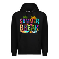 Black summer break Premium Hoodie - RanaPortraitStore