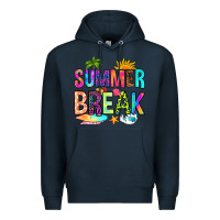 Navy summer break Premium Hoodie - RanaPortraitStore