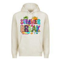 Oatmeal Heather summer break Premium Hoodie - RanaPortraitStore
