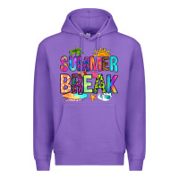 Purple summer break Premium Hoodie - RanaPortraitStore
