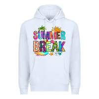 White summer break Premium Hoodie - RanaPortraitStore