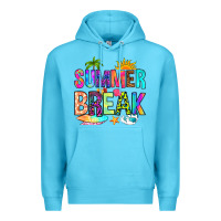 Ocean Blue summer break Premium Hoodie - RanaPortraitStore