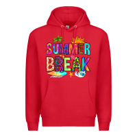 Red summer break Premium Hoodie - RanaPortraitStore