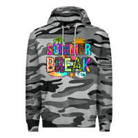 Slate Camo summer break Premium Hoodie - RanaPortraitStore