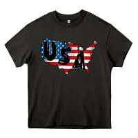 Asphalt Usa Heavy Core Tee - CowhideDigitalArt