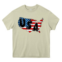 Mossy Usa Heavy Core Tee - CowhideDigitalArt