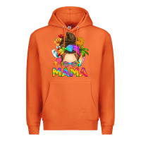 Carrot messy bun mama summer Premium Hoodie - RanaPortraitStore