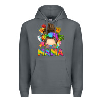 Rock messy bun mama summer Premium Hoodie - RanaPortraitStore