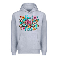 Heather Grey best mom ever Premium Hoodie - RanaPortraitStore