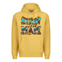 Antique Gold show mom horse Premium Hoodie - RanaPortraitStore