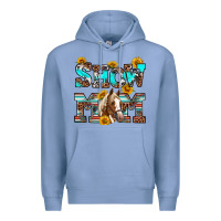 Colony Blue show mom horse Premium Hoodie - RanaPortraitStore