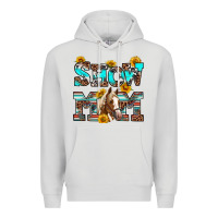 Dove Grey show mom horse Premium Hoodie - RanaPortraitStore