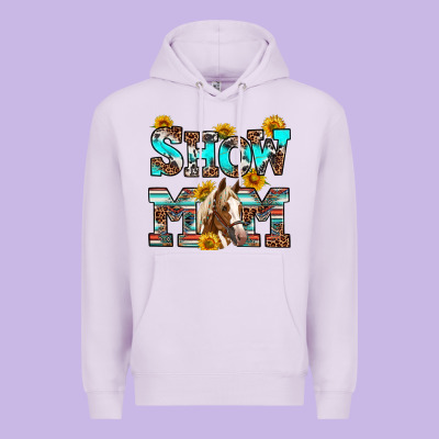 Premium Hoodie show mom horse