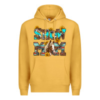 Mustard show mom horse Premium Hoodie - RanaPortraitStore