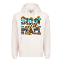 Pale Pink show mom horse Premium Hoodie - RanaPortraitStore