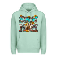 Seafoam show mom horse Premium Hoodie - RanaPortraitStore
