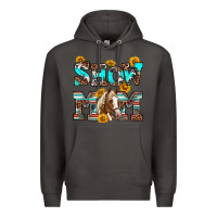 Smoke show mom horse Premium Hoodie - RanaPortraitStore