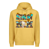 Antique Gold show mom goat Premium Hoodie - RanaPortraitStore