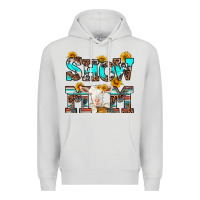 Dove Grey show mom goat Premium Hoodie - RanaPortraitStore