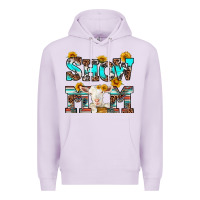 Lilac show mom goat Premium Hoodie - RanaPortraitStore