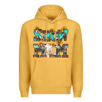 Mustard show mom goat Premium Hoodie - RanaPortraitStore