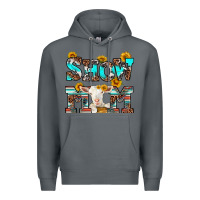 Rock show mom goat Premium Hoodie - RanaPortraitStore
