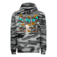 Slate Camo show mom goat Premium Hoodie - RanaPortraitStore