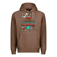 Chestnut loud and proud wrestling mom Premium Hoodie - RanaPortraitStore
