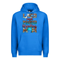True Royal loud and proud wrestling mom Premium Hoodie - RanaPortraitStore