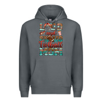 Rock loud and proud football mom Premium Hoodie - RanaPortraitStore