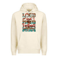 Tofu loud and proud football mom Premium Hoodie - RanaPortraitStore