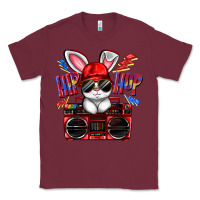 Burgundy hip hop Classic Tee - FaDigitalArtStudio