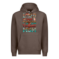Coffee loud and proud football mom Premium Hoodie - RanaPortraitStore