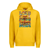 Lemon loud and proud football mom Premium Hoodie - RanaPortraitStore