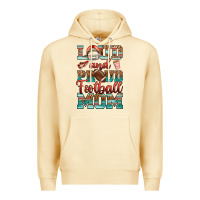 Pina Colada loud and proud football mom Premium Hoodie - RanaPortraitStore
