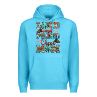 Ocean Blue loud and proud cheer mom Premium Hoodie - RanaPortraitStore
