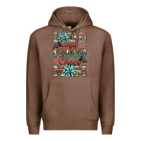 Chestnut loud and proud cheer mom Premium Hoodie - RanaPortraitStore