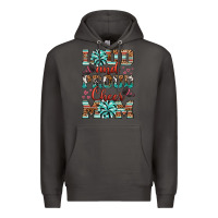 Smoke loud and proud cheer mom Premium Hoodie - RanaPortraitStore