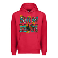 Cardinal show mom rooster Premium Hoodie - RanaPortraitStore